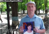 Луганский ветеран: моего внука убили, когда он заслонил свою мать, будь они прокляты