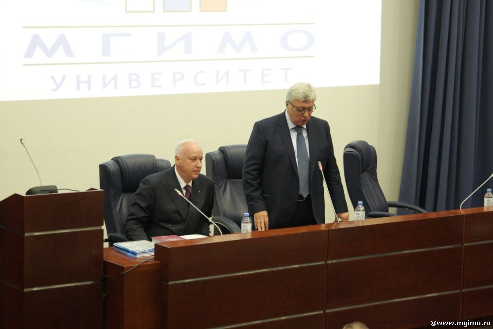 Выступление председателя Следственного комитета Российской Федерации в МГИМО Выступление председателя Следственного комитета Российской Федерации в МГИМО