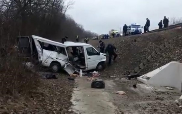 Под Курском разбился автобус с украинцами: трое погибших