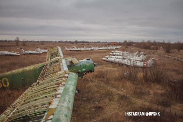 Душераздирающее зрелище: Заброшенный аэродром ДОСААФ Волчанск рядом с Харьковом