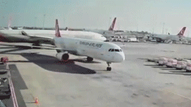 В аэропорту Стамбула столкнулись два самолёта — видео